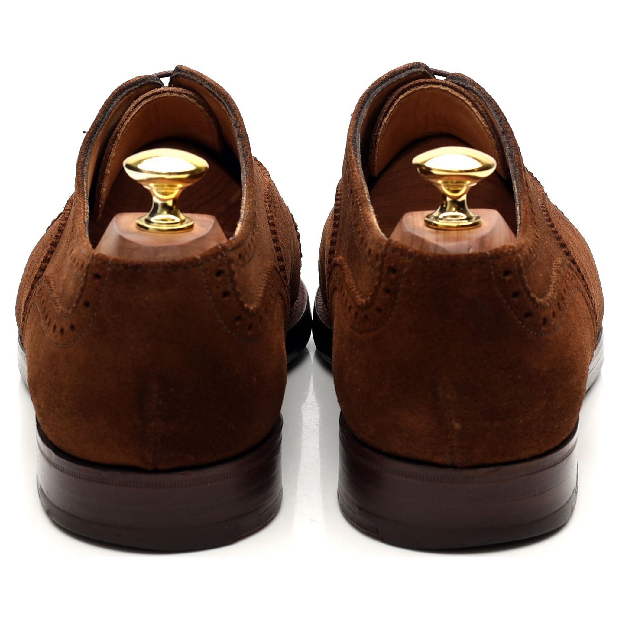 Alfred Sargent Cranford 2 oxford daim marron 7.5