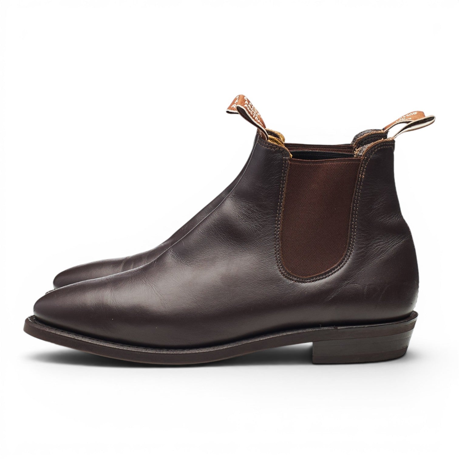R.M. Williams Adelaide bottines Chelsea cuir marron UK 6,5