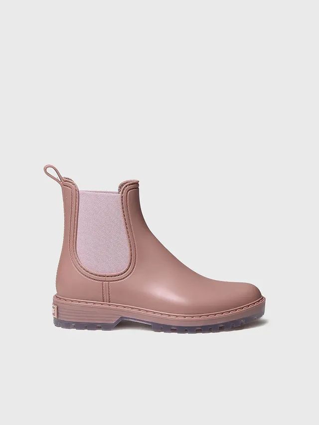 Toni Pons Cancun bottes de pluie rose vegan