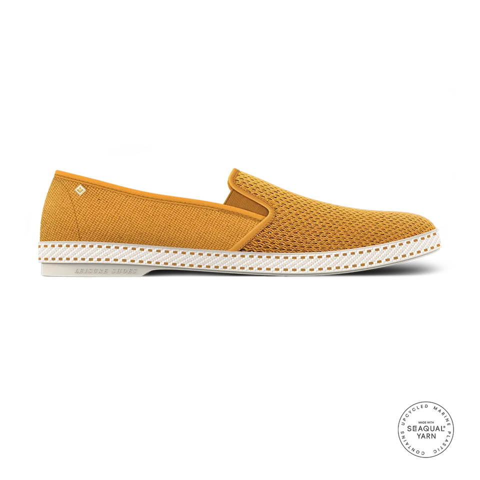 Rivieras Classic 2018 espadrilles curry toile maille