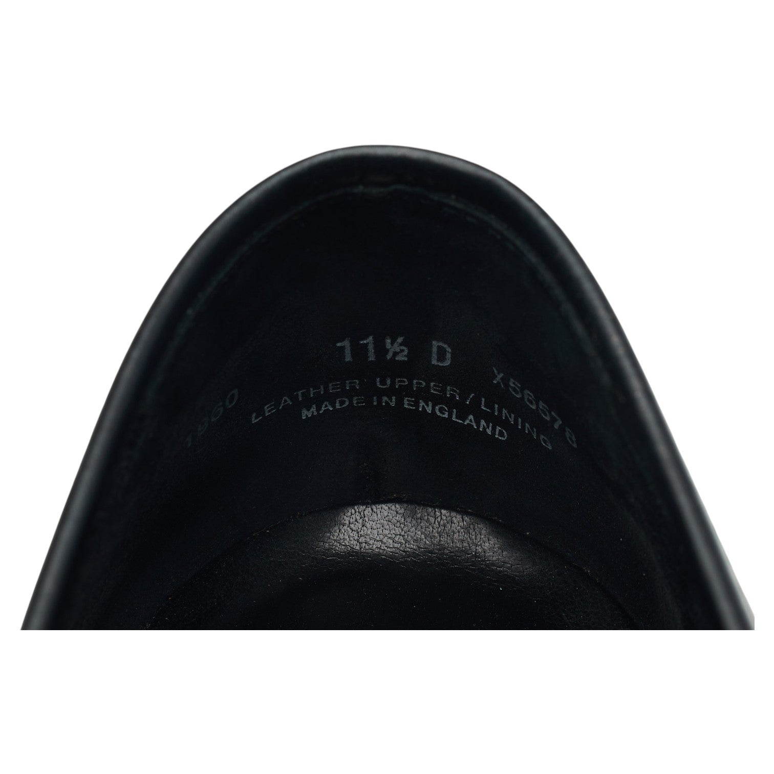 Peal & Co mocassin cuir noir pointure UK 10.5