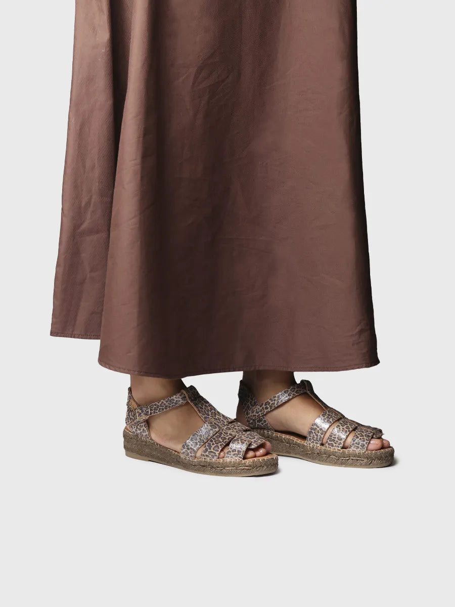 Toni Pons Estela-LE espadrille imprimé animal