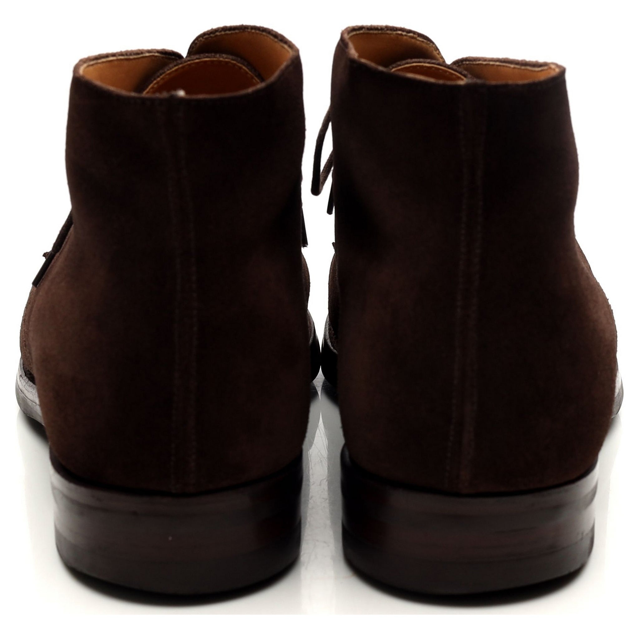 Crockett & Jones Tetbury boots chukka daim marron UK 10