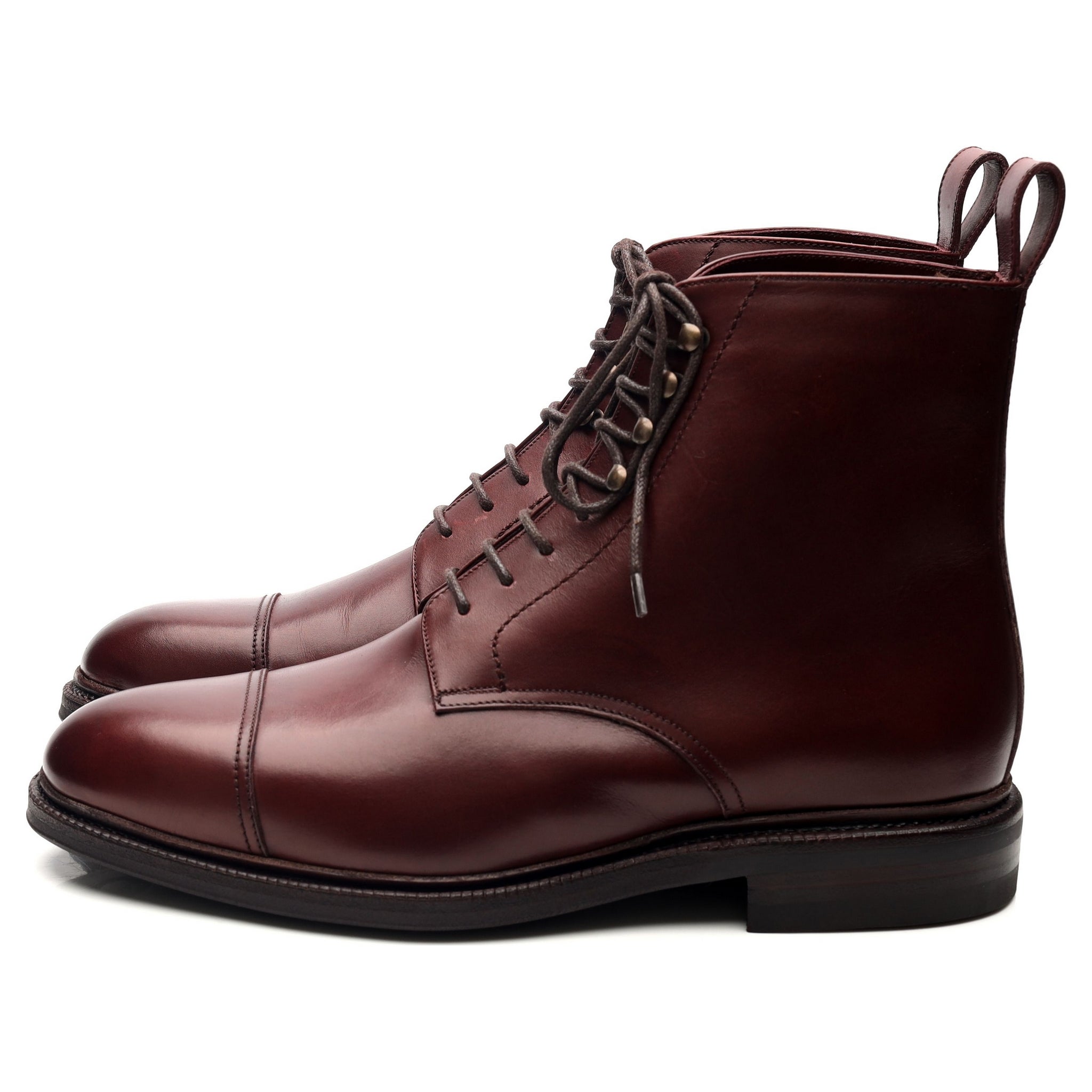 Meermin 101747 bottines cuir bordeaux pointure UK 6,5