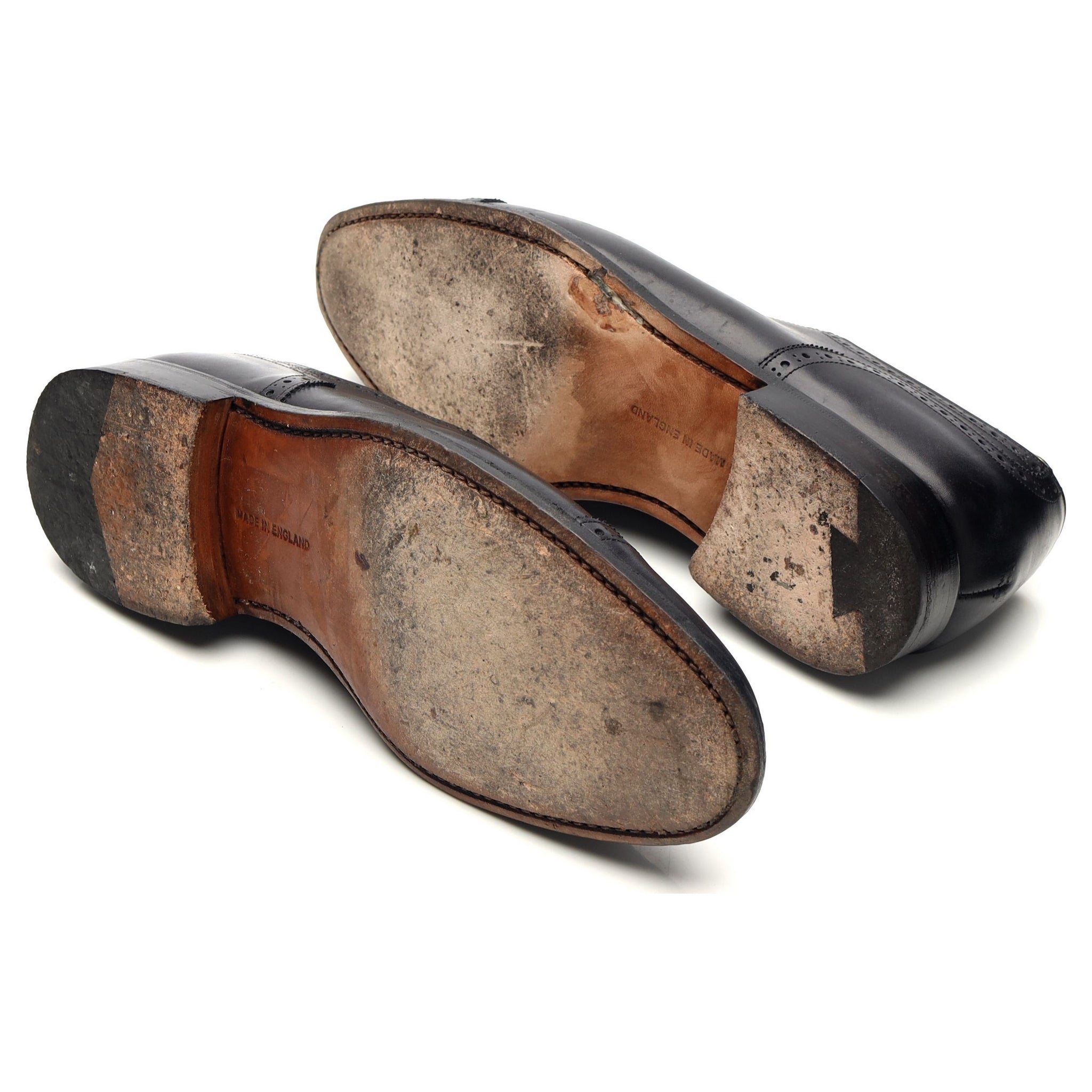 Tricker's Trenton richelieu cuir noir pointure UK 6.5