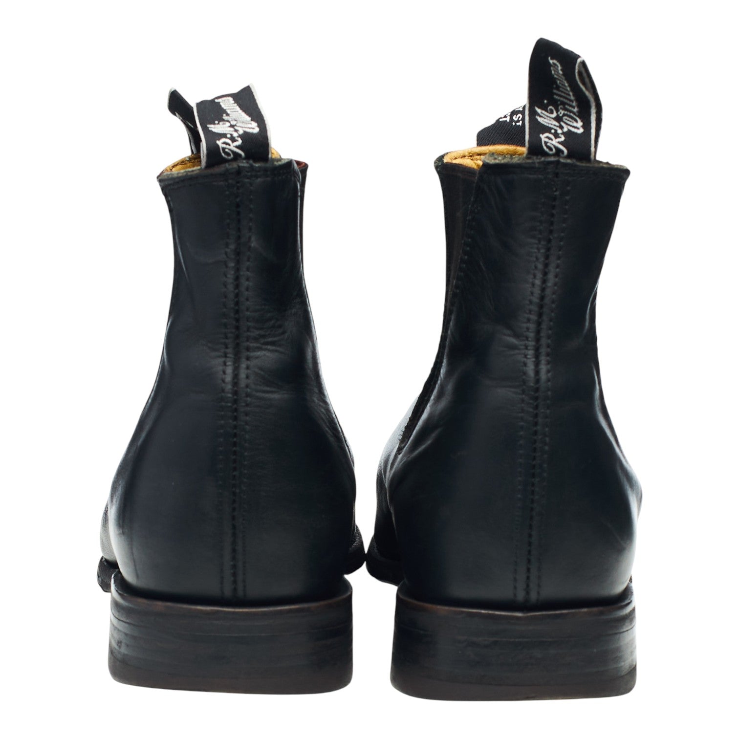 R.M. Williams Comfort Craftsman boots chelsea noir UK 10