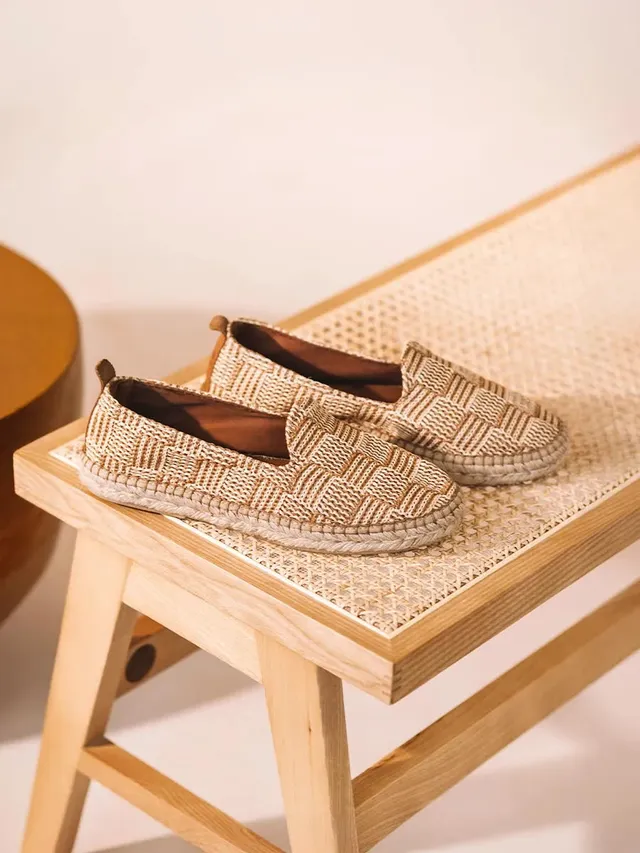 Toni Pons Darwin espadrille homme raphia fermée