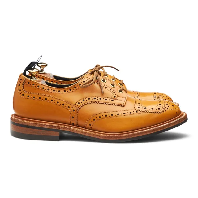 Tricker's Francis derby brogue cuir marron UK 10