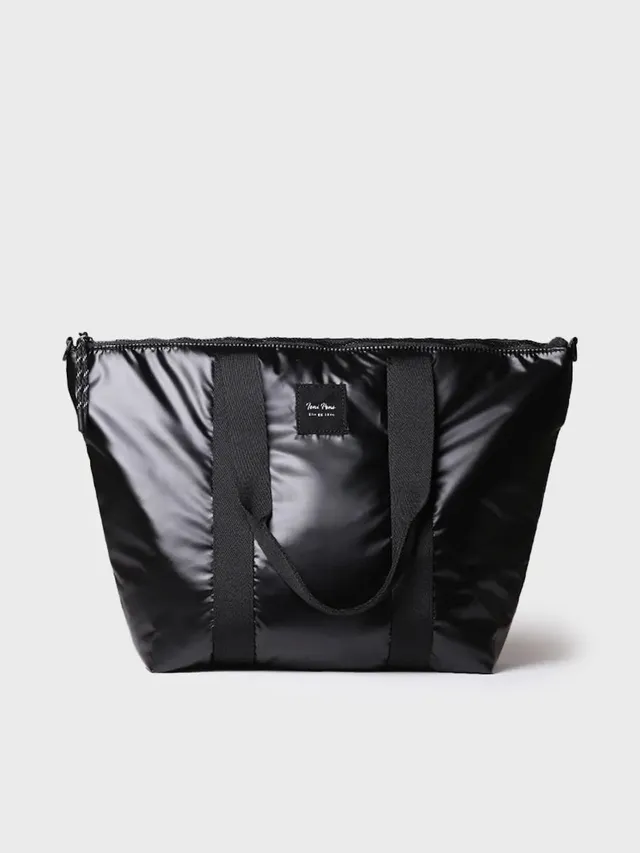 Toni Pons Ginny sac matelasse brillant noir