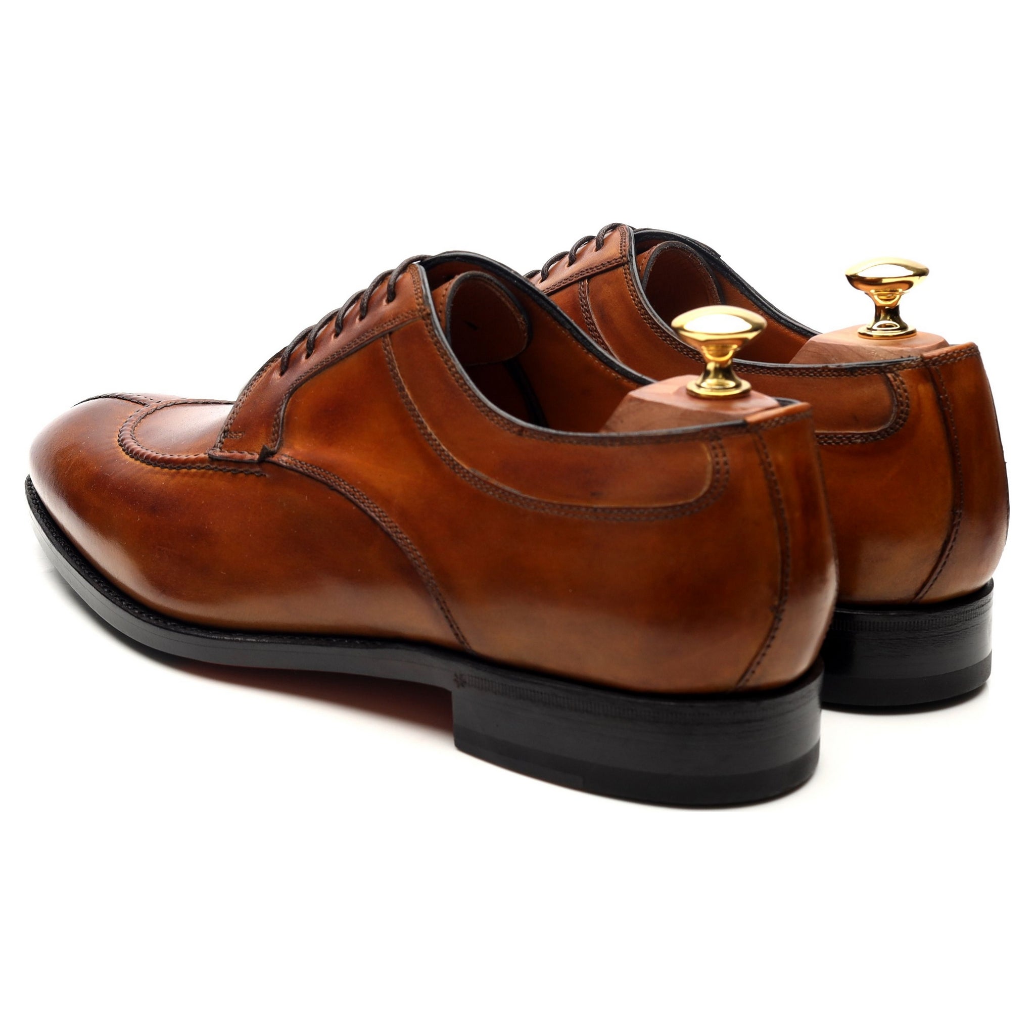 Bontoni Magnifico derby cuir marron UK 9 veau