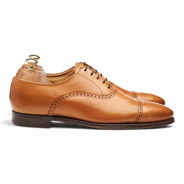 Crockett & Jones Malton oxford cuir marron UK 9.5