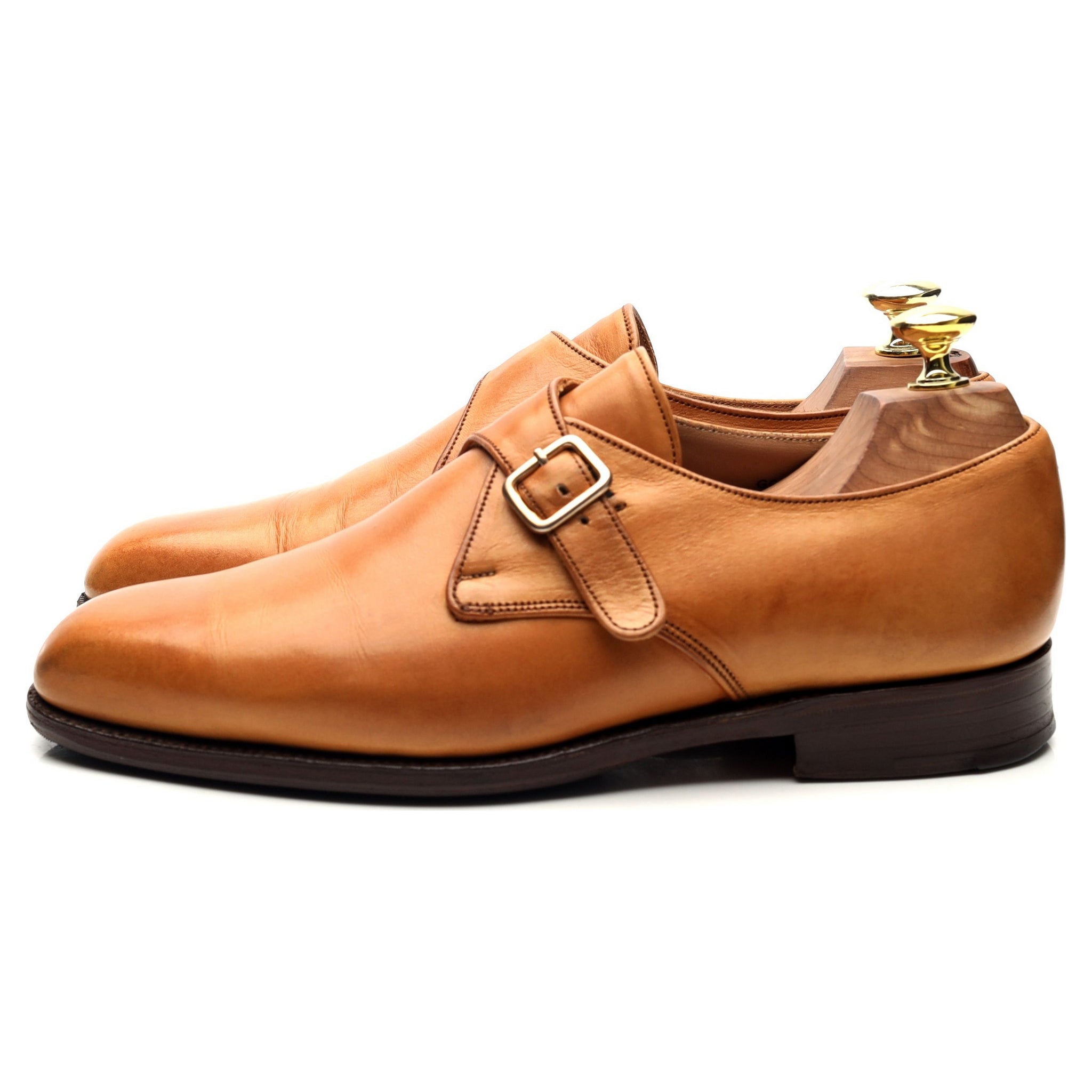 Tricker’s Mayfair chaussure moine cuir marron UK 6