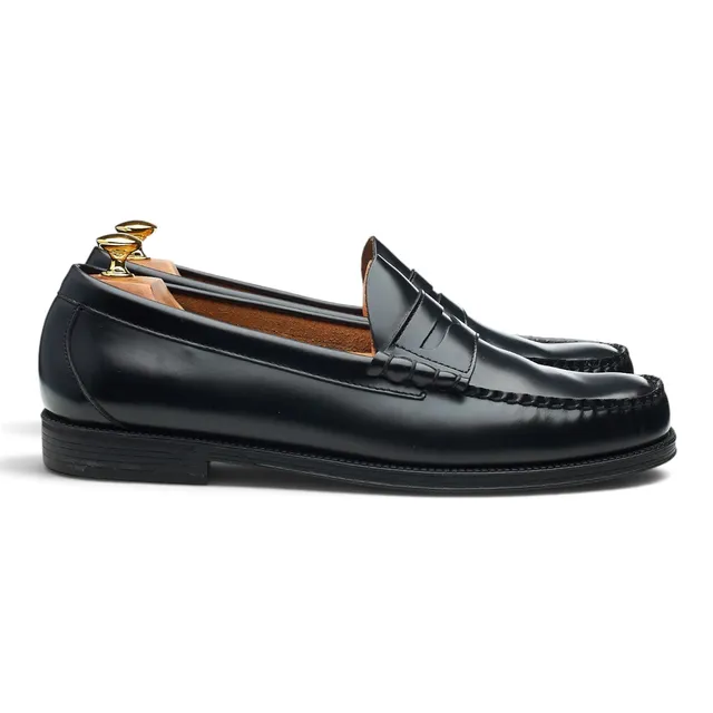 G.H. Bass Weejuns mocassins cuir noir pointure 11
