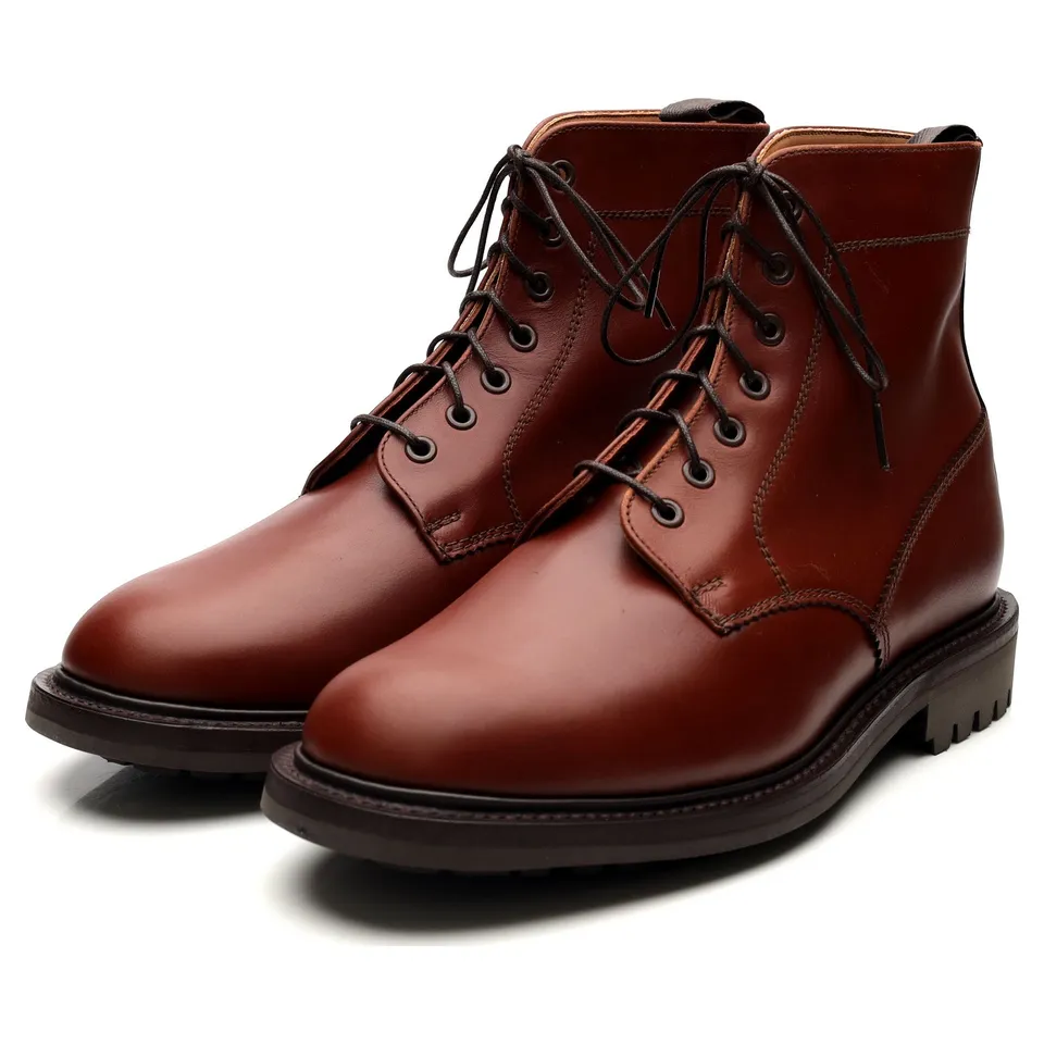 Sanders Kelso boots cuir marron UK 9