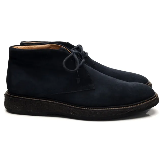 Tod's chukka boots daim bleu marine pointure UK 9