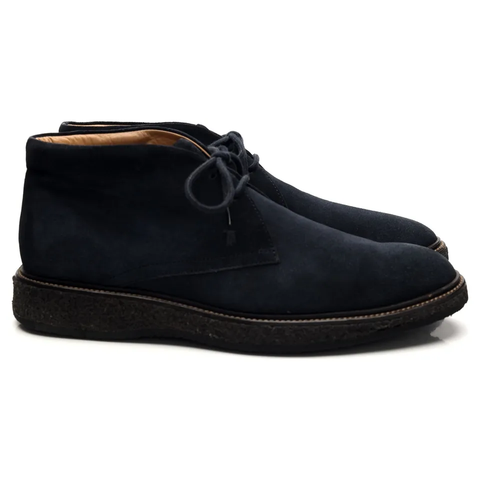Tod's chukka boots daim bleu marine pointure UK 9