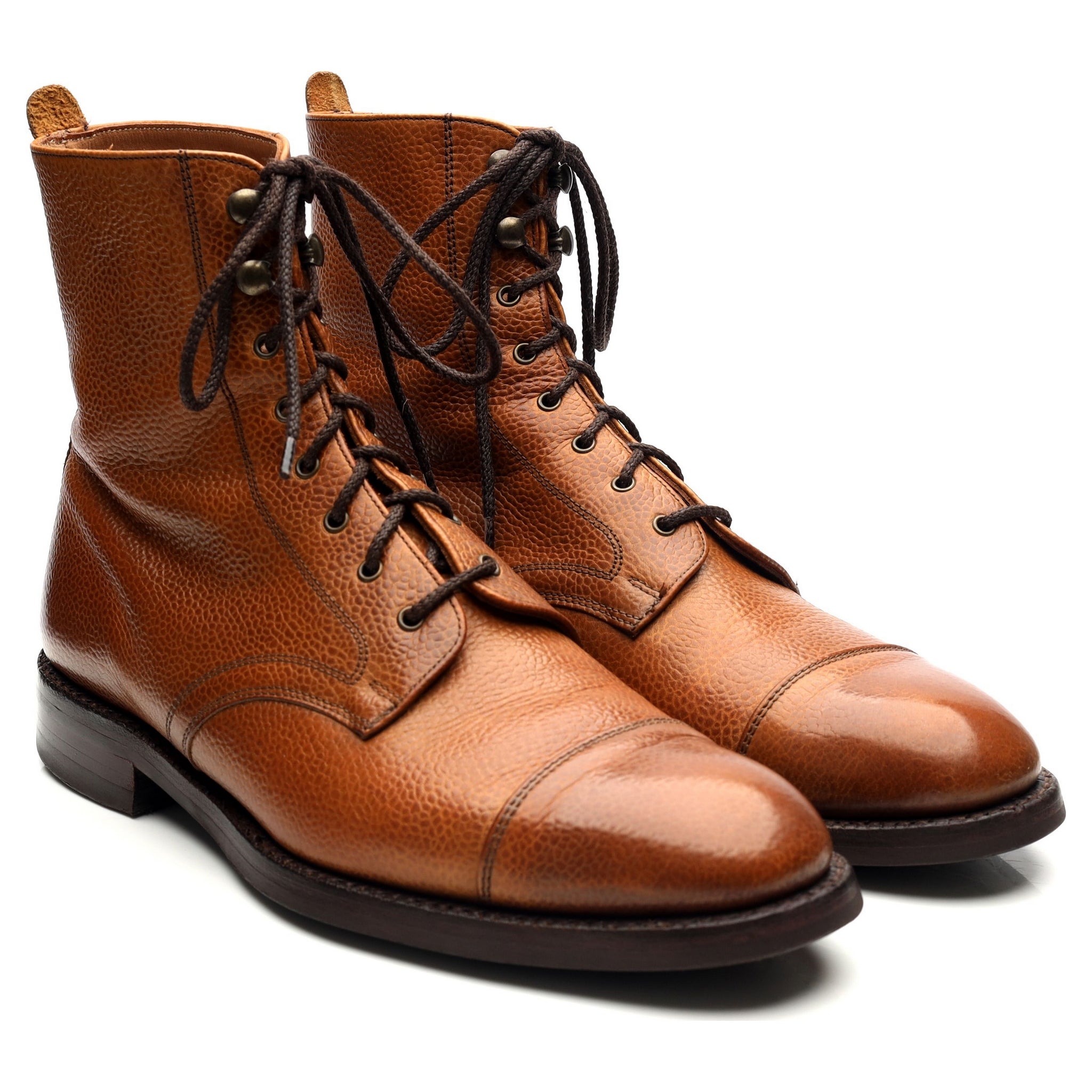 Cheaney Elliot boots homme cuir marron clair UK 8