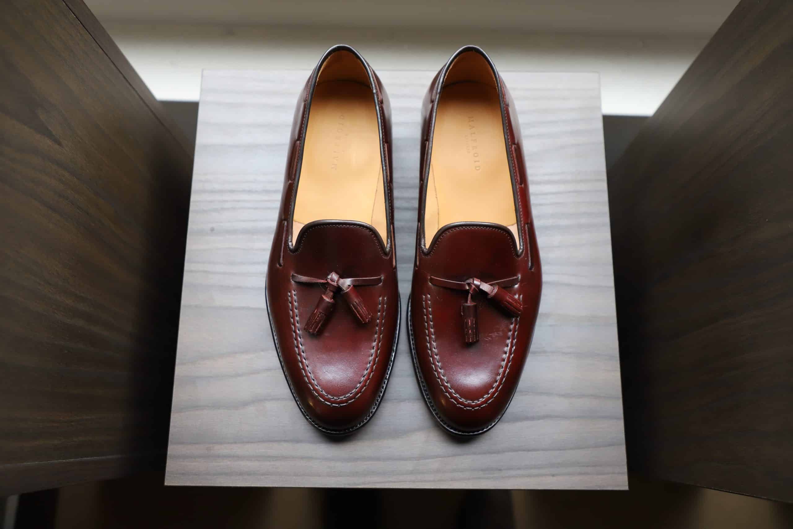Malfroid Reserve Goodwood mocassin cordovan
