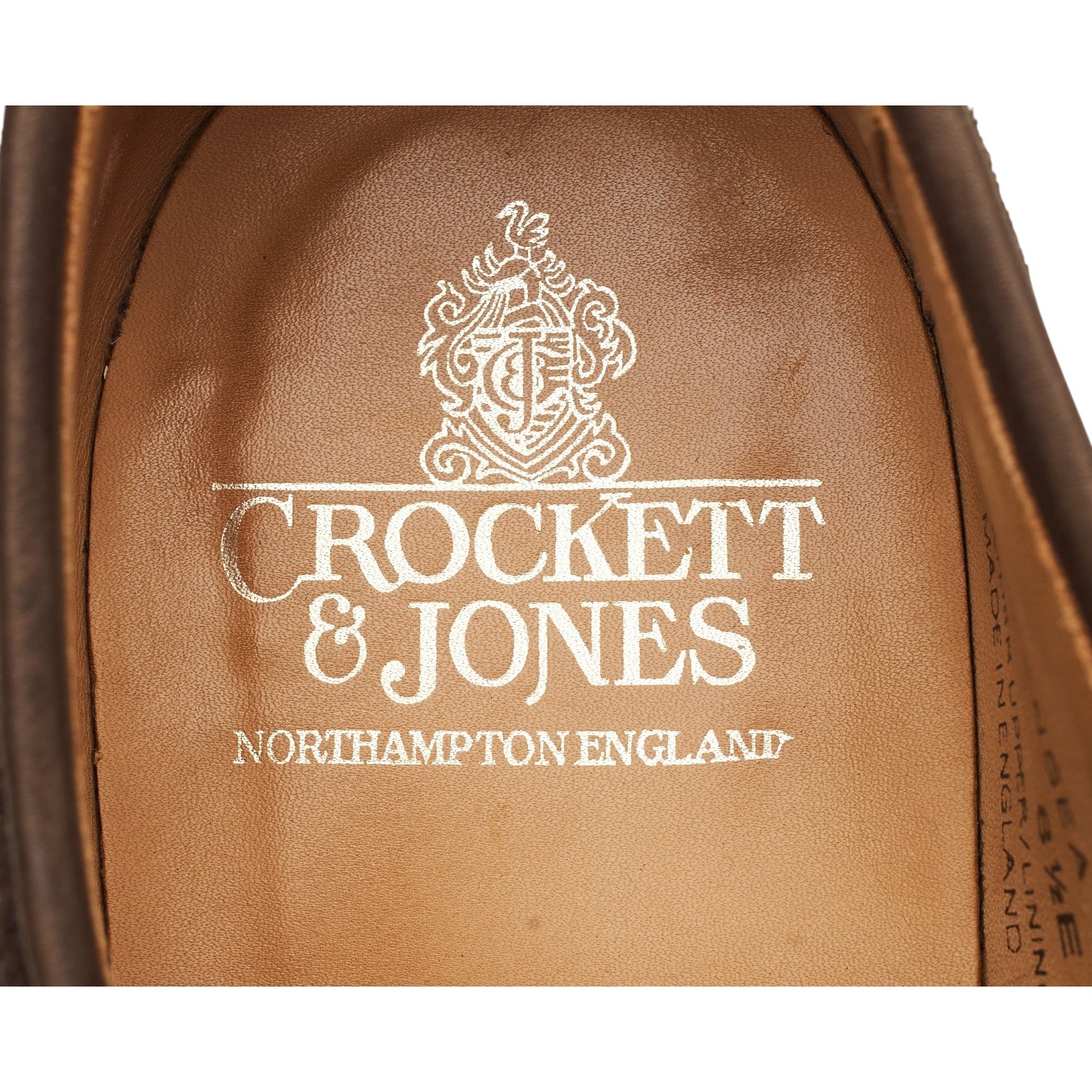 Crockett & Jones Swansea derbies daim marron UK 8.5