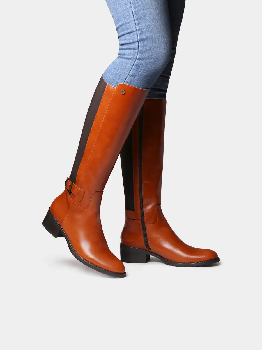 Toni Pons Tacoma-P botte haute cuir talon 3,5 cm