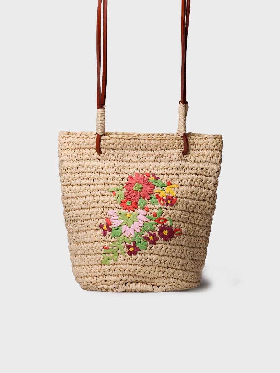 Toni Pons Farella sac crochet brodé floral