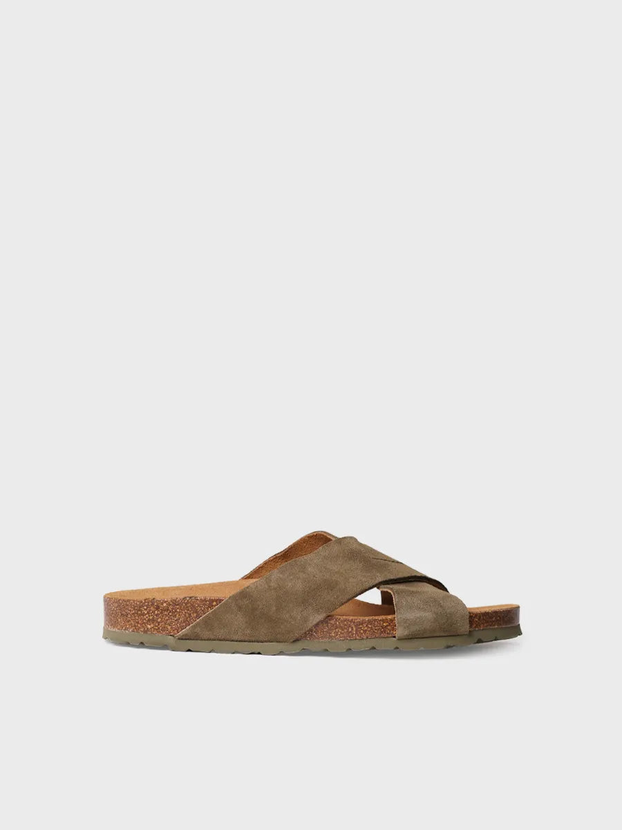 Toni Pons Gol-QT sandale homme cuir kaki