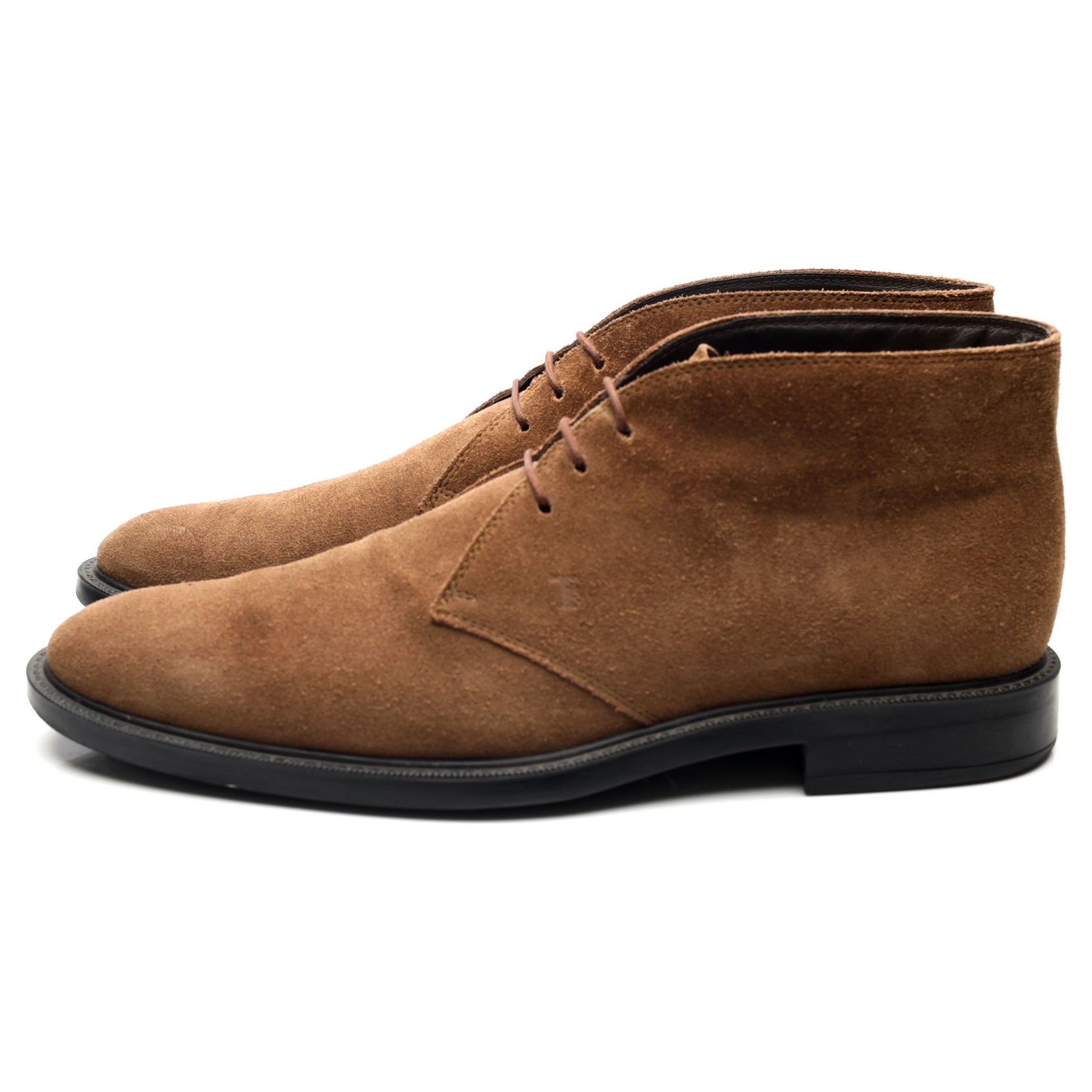 Tod's bottines chukka daim marron UK 9.5