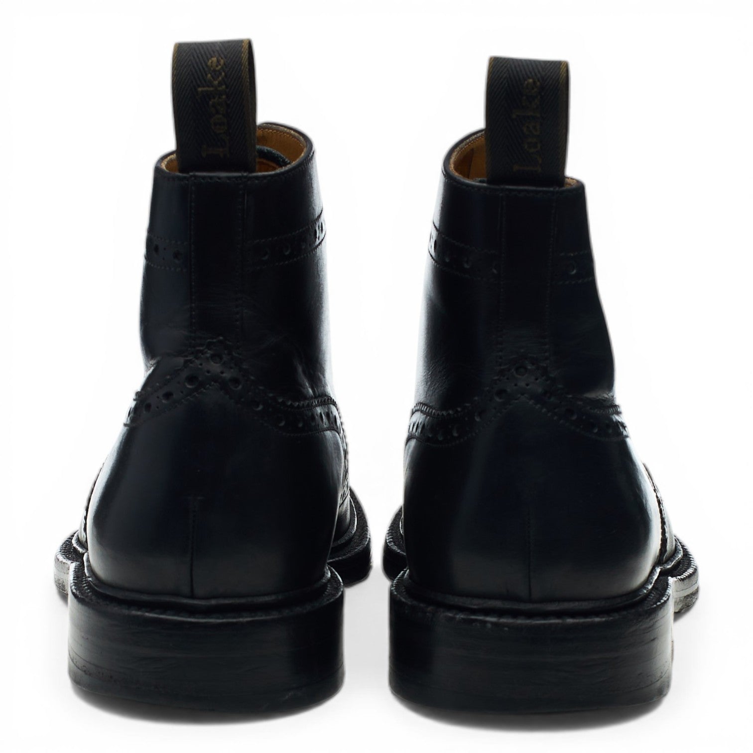 Loake 1880 Burford 2 bottines cuir noir 7 UK