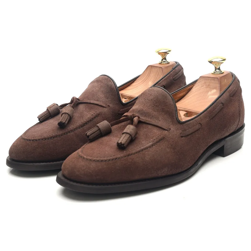 Cheaney Harry mocassins suède marron pointure UK 8.5