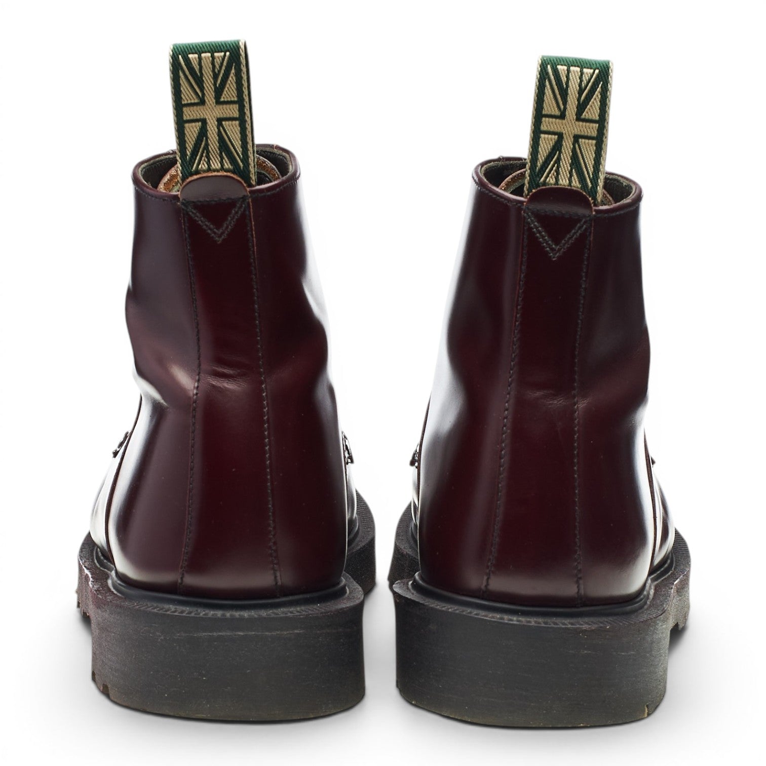 Loake Niro bottines cuir bordeaux UK 7 semelle caoutchouc