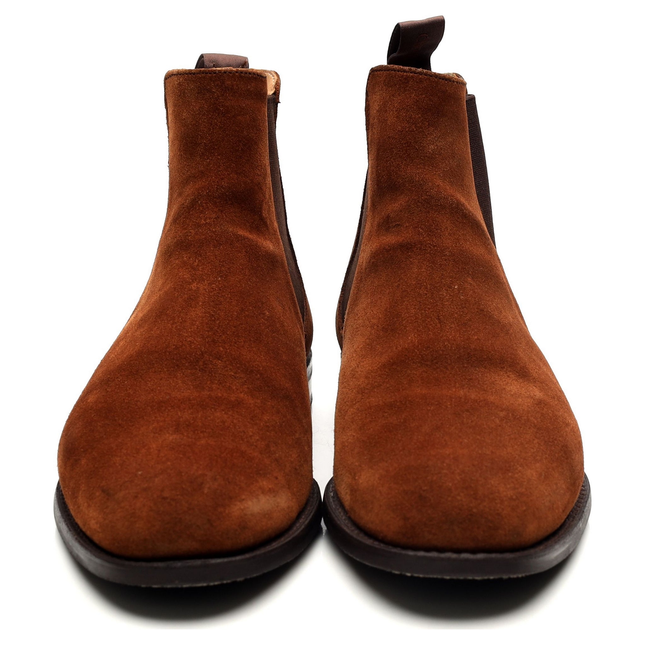 Cheaney Godfrey chelsea daim marron UK 8.5