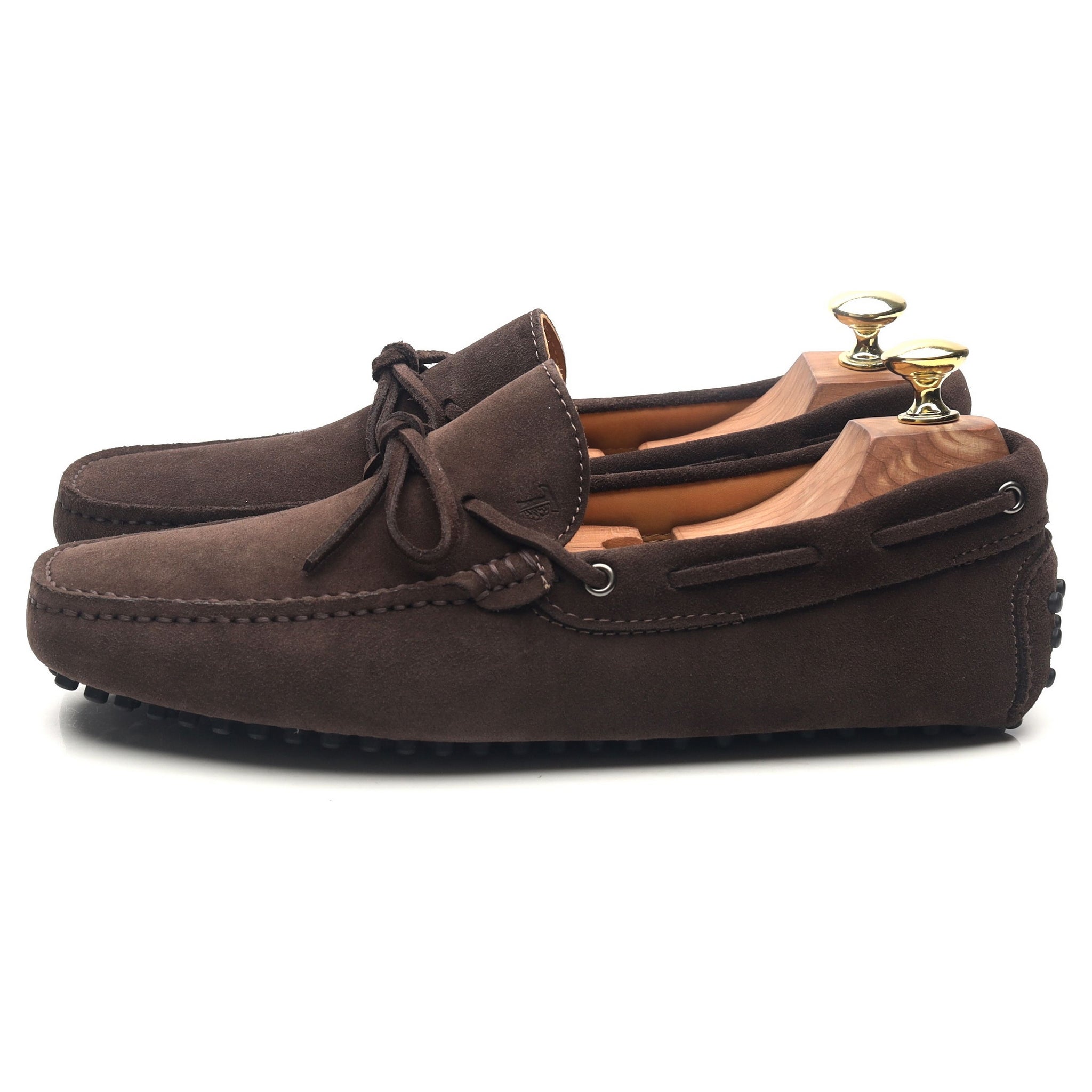 Tod's Gommino mocassins daim marron UK 9