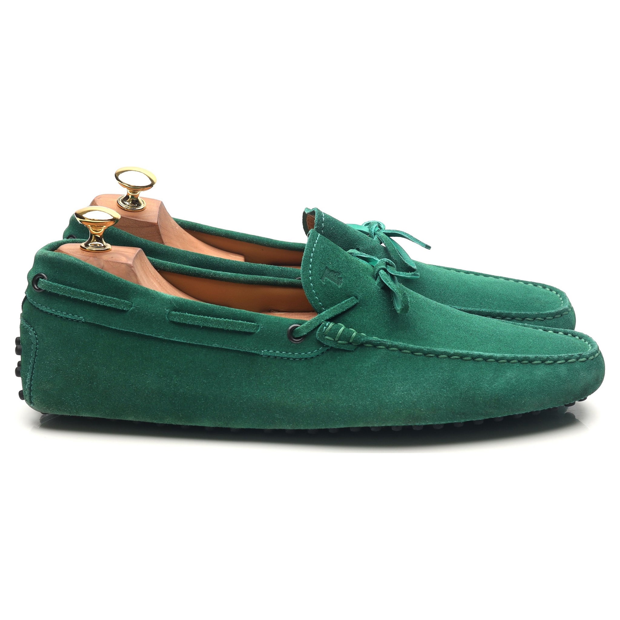 Tod's Gommino mocassins daim vert pointure UK 10