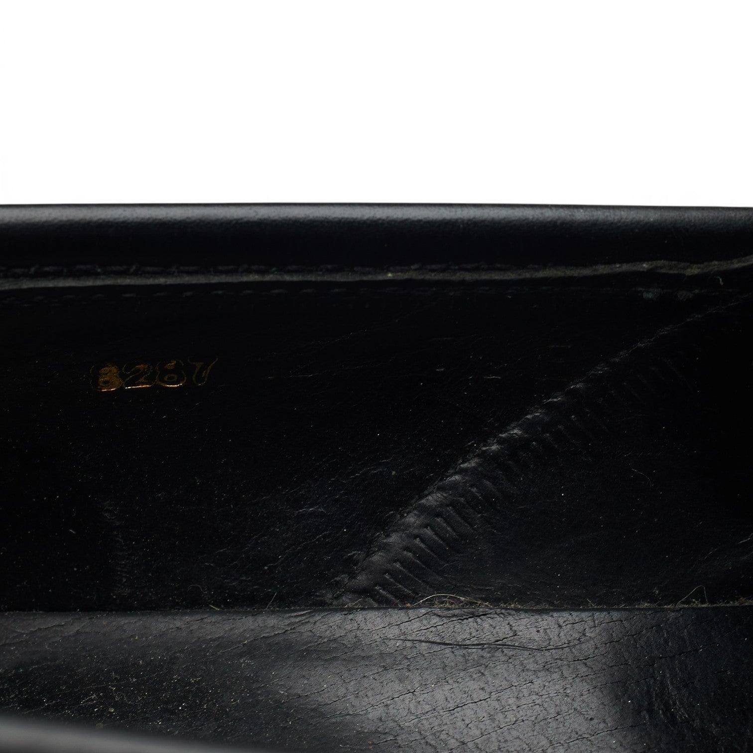 George Cleverley mocassins cuir noir 7.5 UK