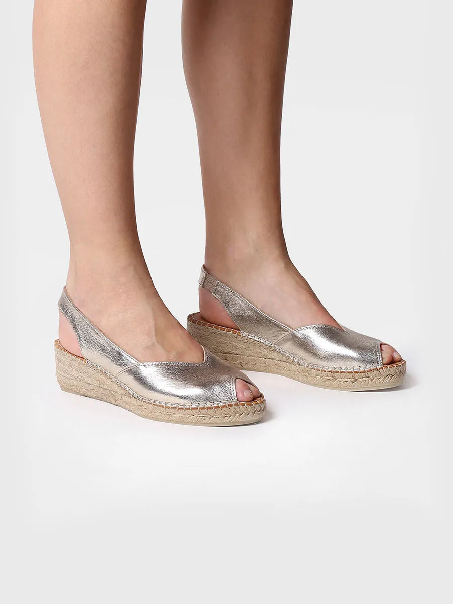 Toni Pons Bernia-P Espadrilles Femme Cuir Compensées