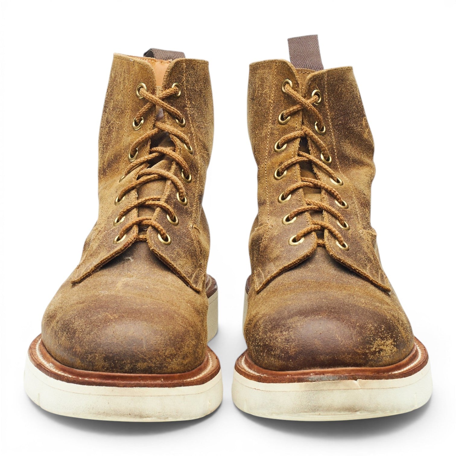 Tricker's Burford boots daim marron UK 7