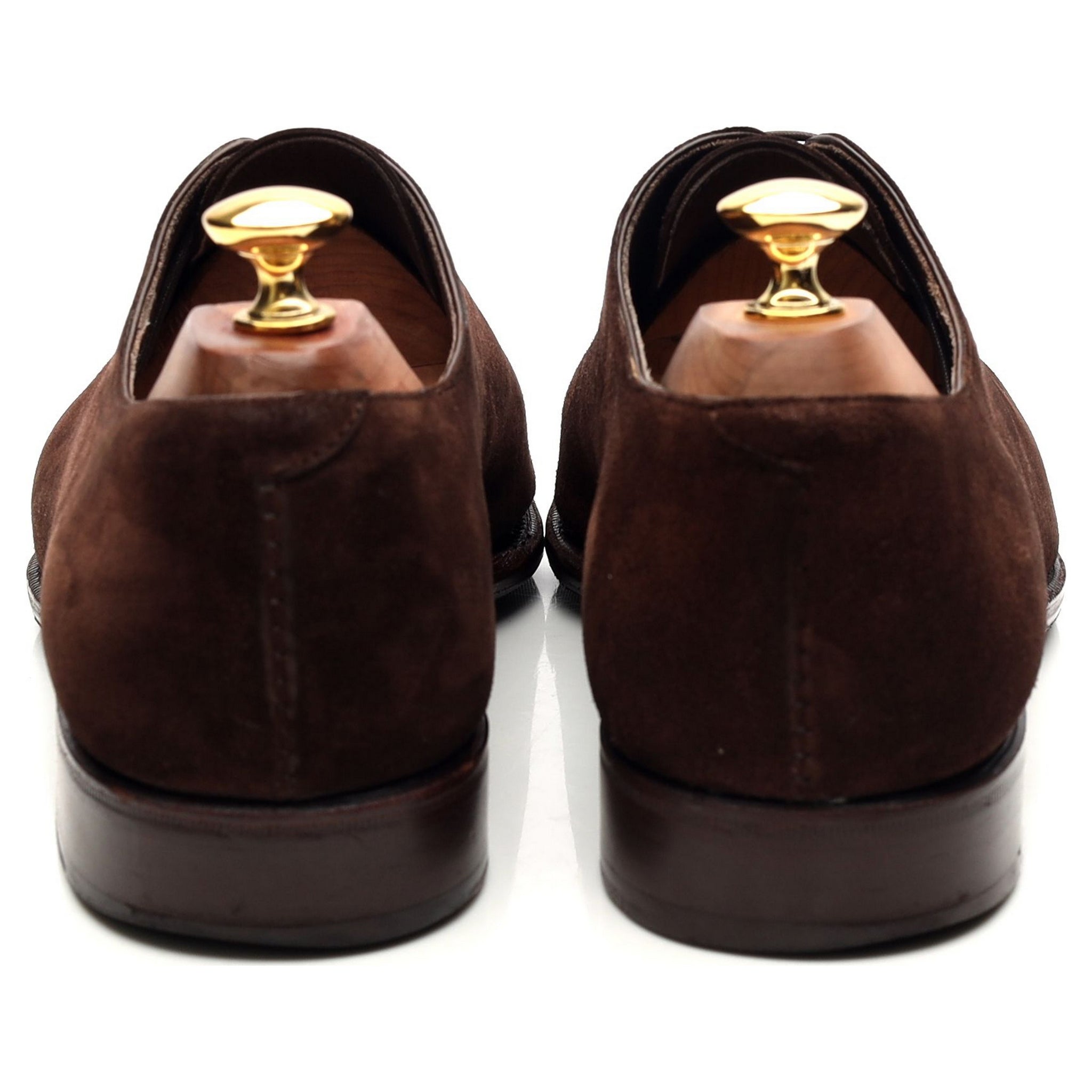 Carmina 910 oxford cuir suède marron pointure 9.5