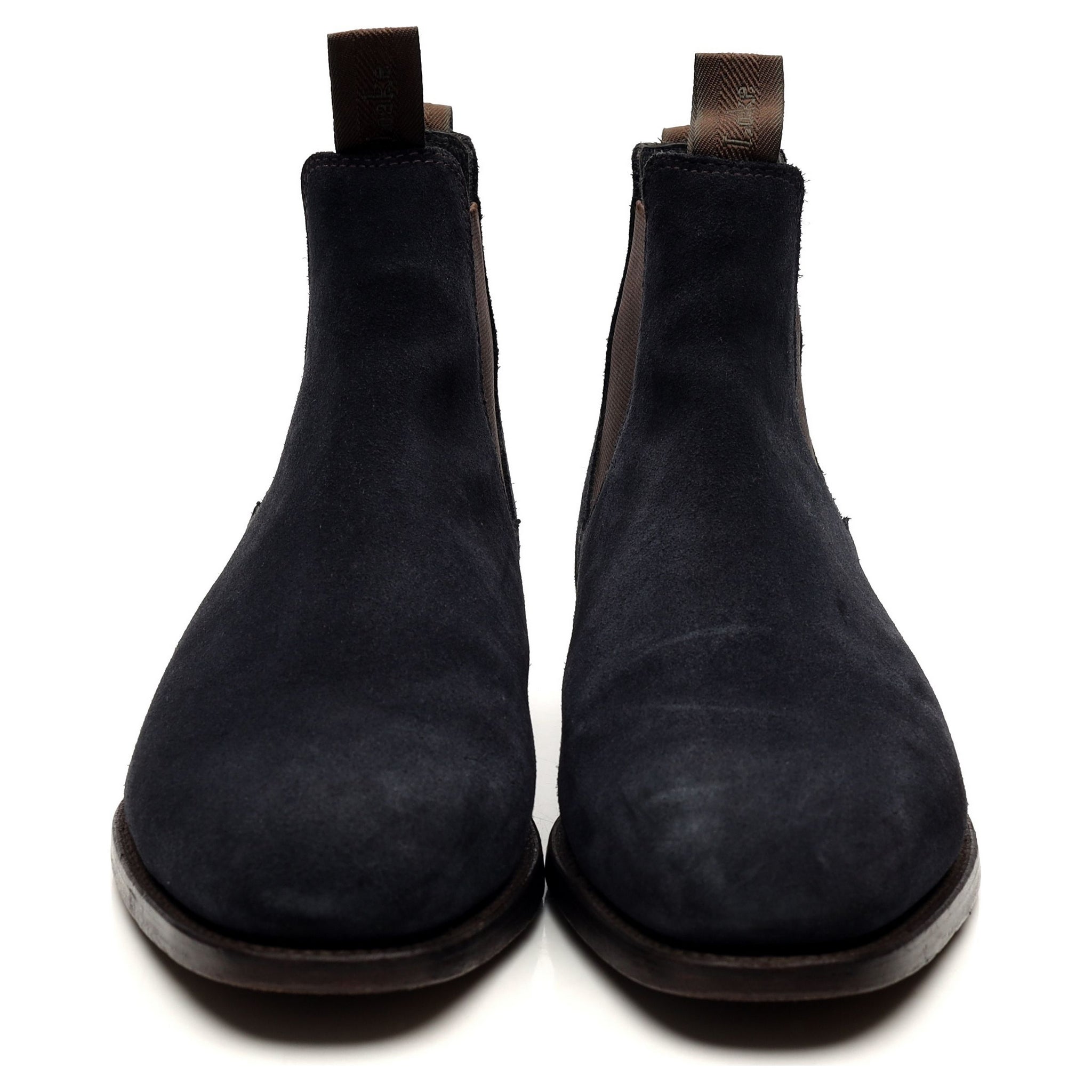 Loake 1880 Apsley bottines chelsea daim bleu marine UK 7.5