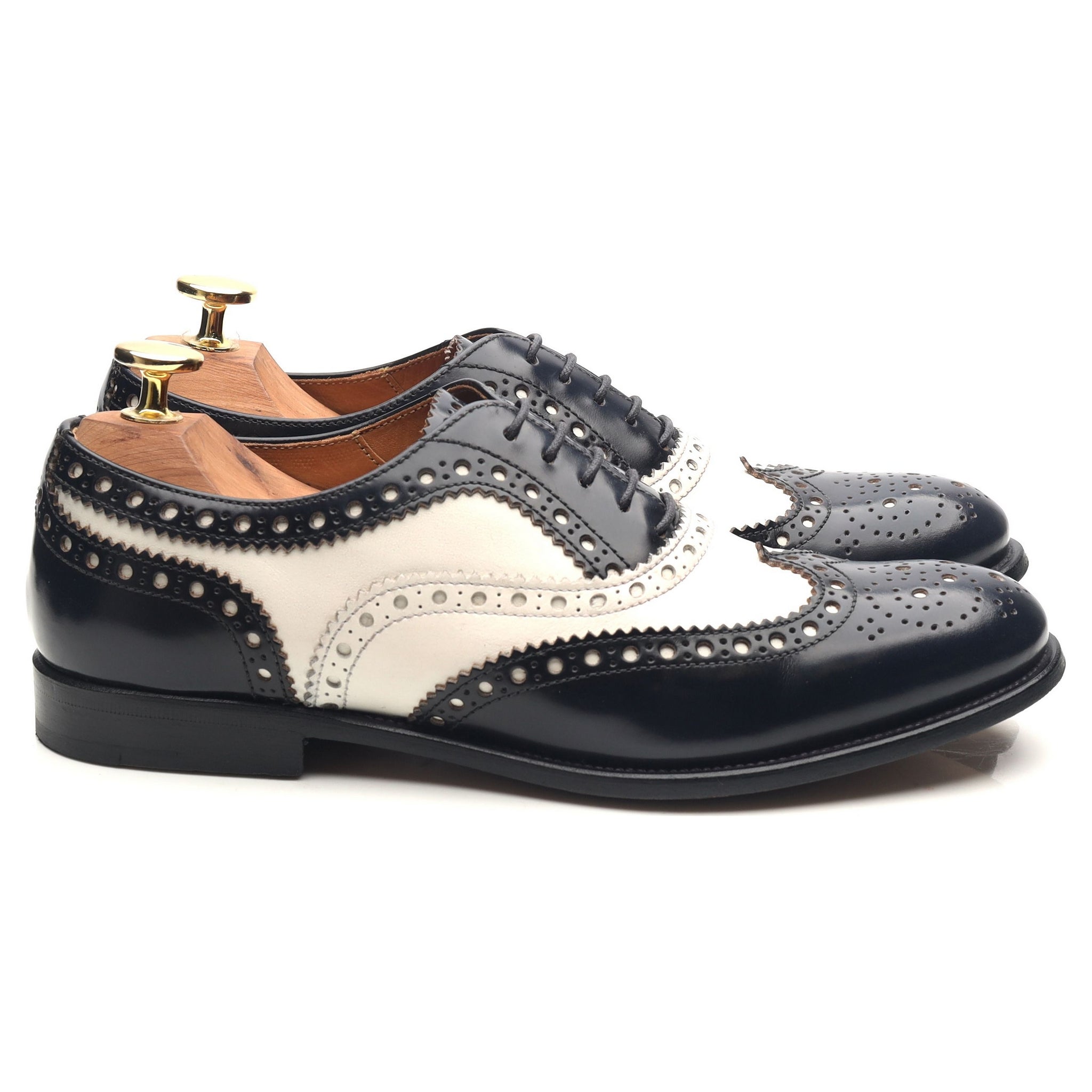 Church's Bess 2 brogues cuir bleu marine pointure 36,5