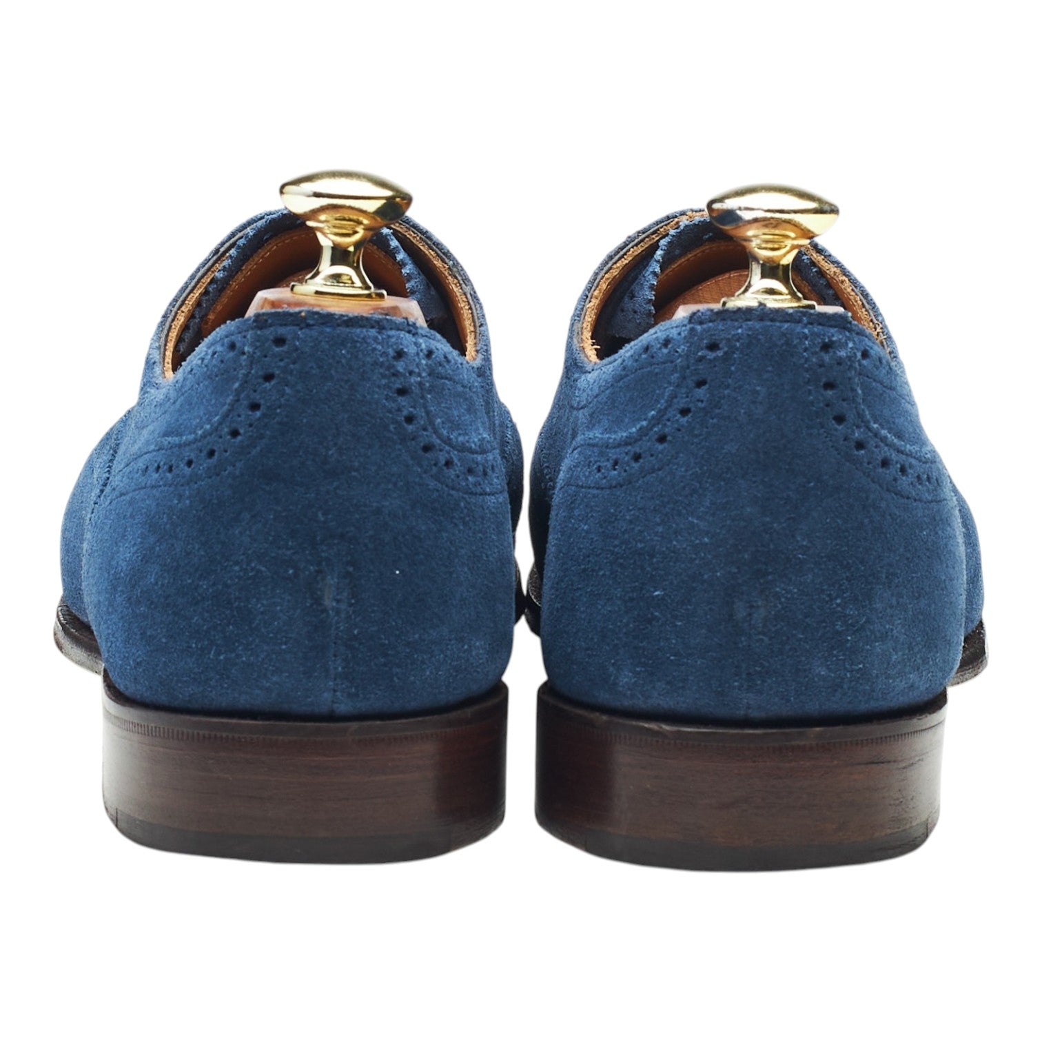 Cheaney Darcey richelieu daim bleu 7,5