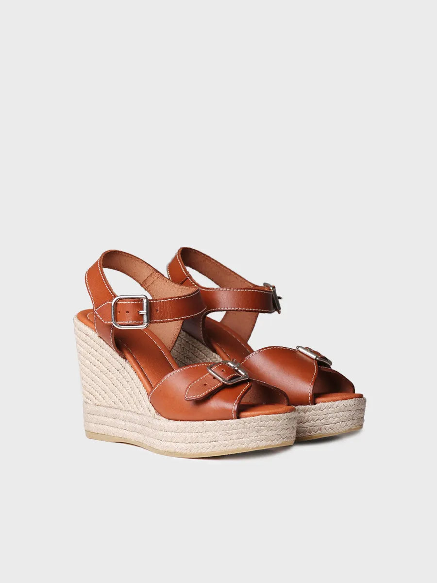Toni Pons Olga espadrilles cuir talon 10,5 cm
