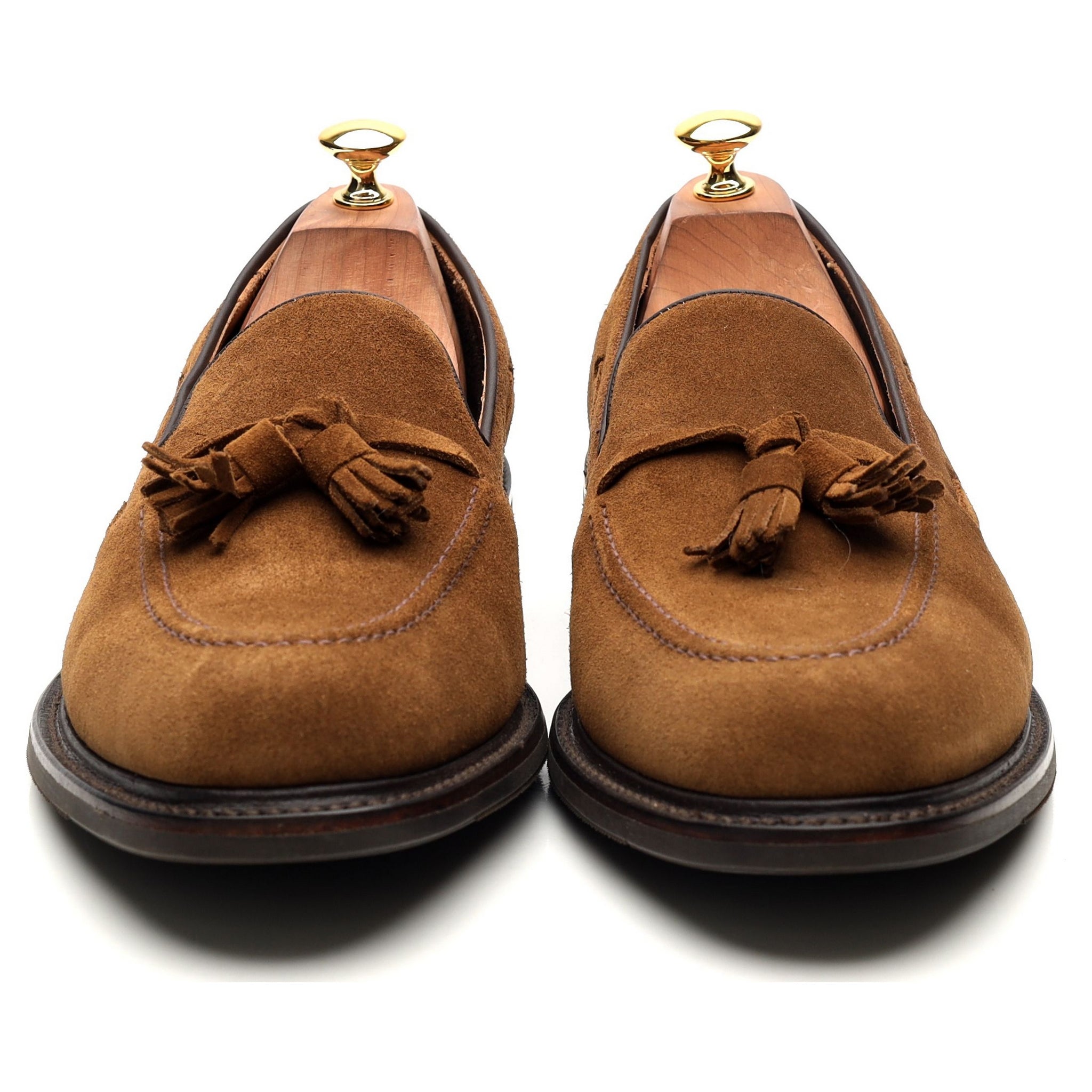 Loake 1880 Nottingham mocassins daim marron pointure UK 10.5