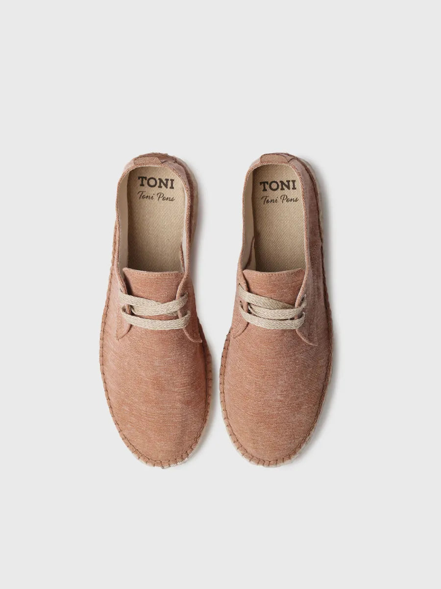 Toni Pons Dixon espadrilles homme lacets coton jute