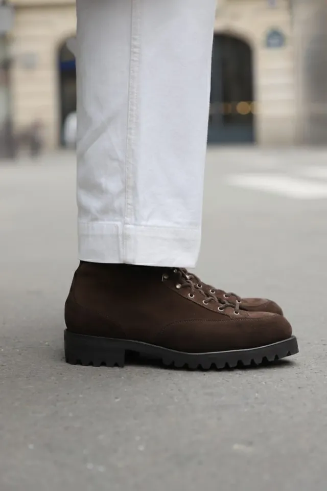 Malfroid Explorer II boots suède semelle commando