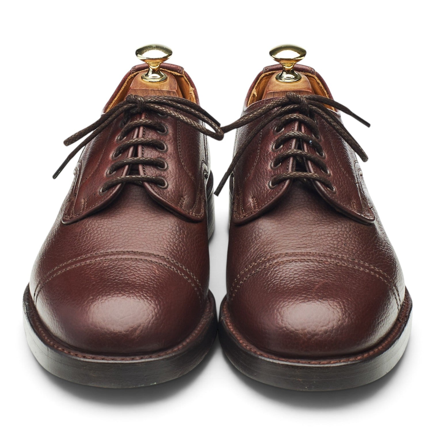 Alfred Sargent Caldbeck derby cuir marron foncé UK 7