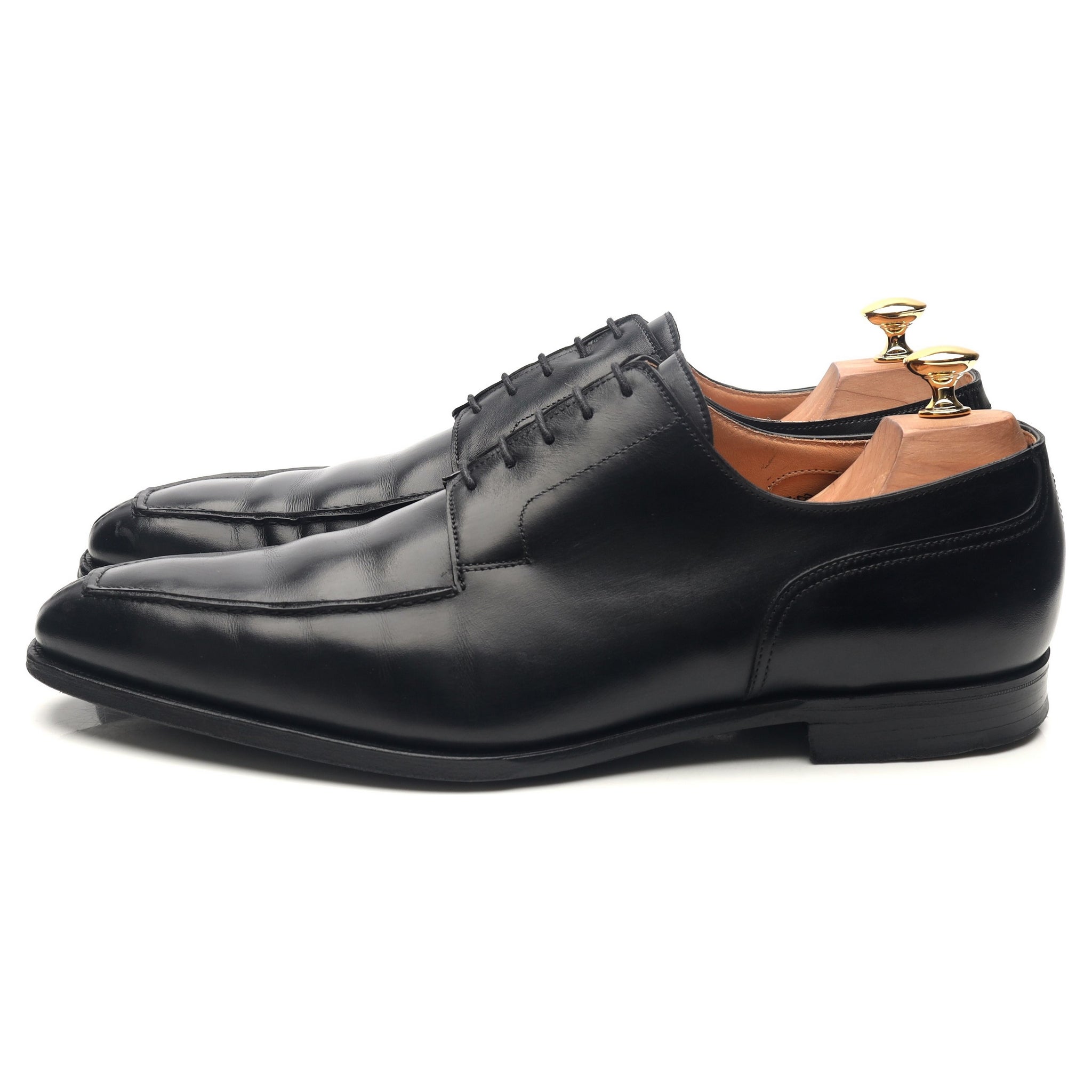 George Cleverley Oliver Derby Cuir Noir UK 10,5