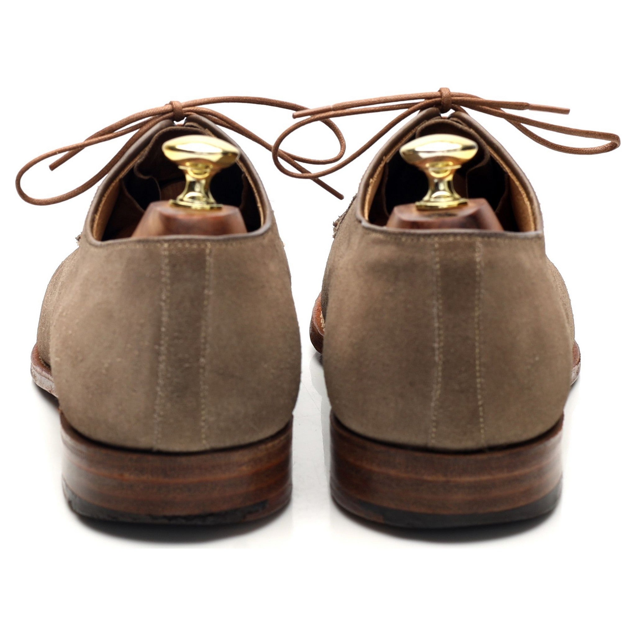 Dunhill Litsoon derby suède pierre UK 7.5