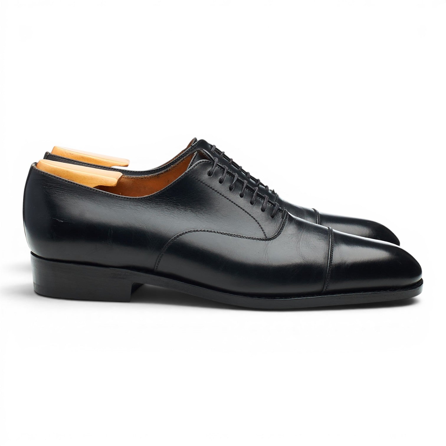 J.M. Weston 415 richelieu cuir noir UK 6.5