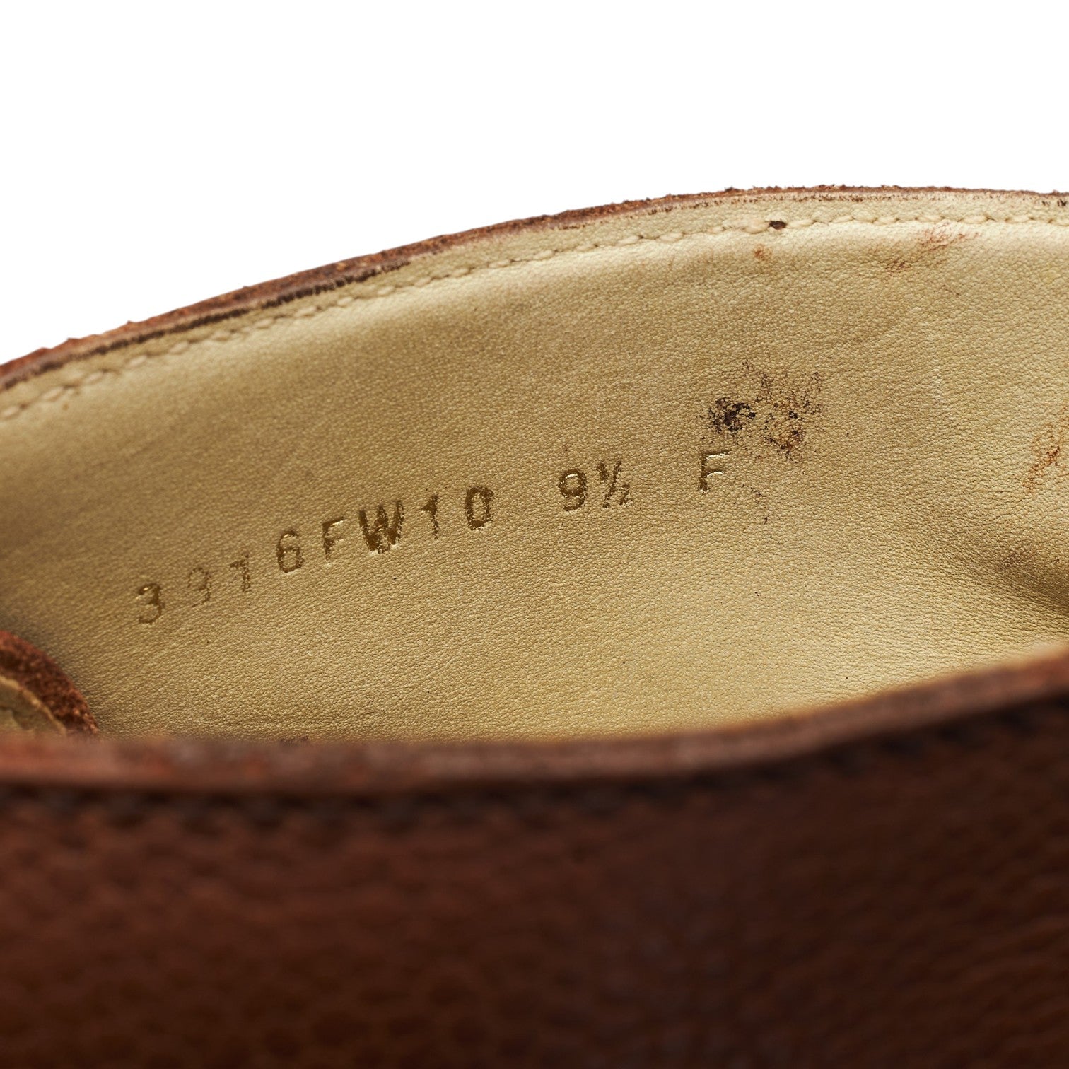 Barker Orkney bottines chukka cuir grainé marron UK 9.5