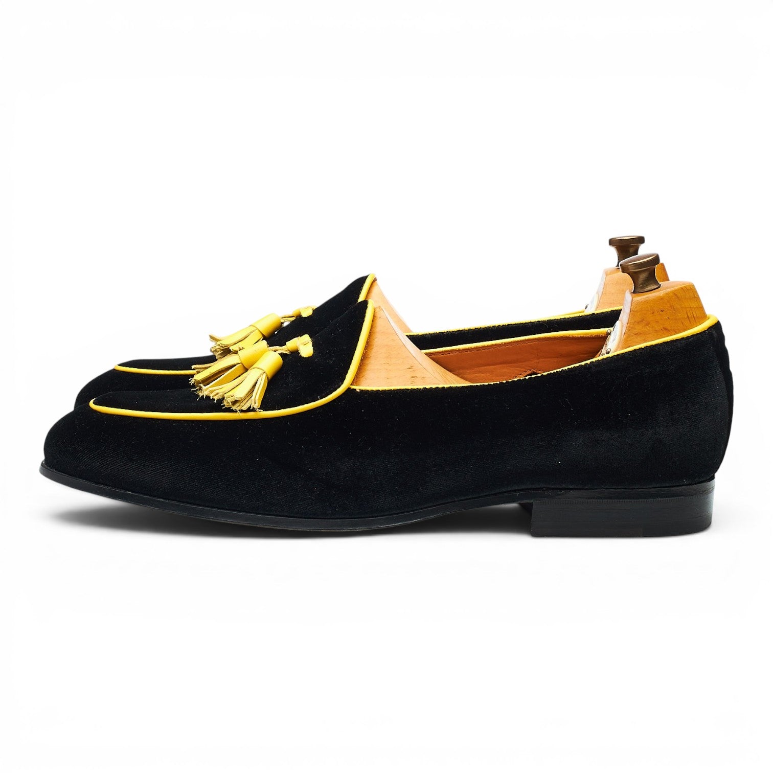 Wildsmith Model 88 mocassin velours noir UK 8